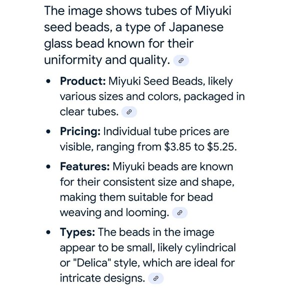 Ten Tubes - Miyuki Seed Beads -  Delica -  Various tiny sizes - Picture 6 of 6